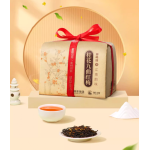 狮峰牌桂花红茶九曲红梅茶叶杭州特产